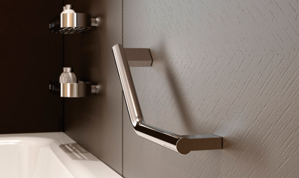 Поручні для інвалідів у ванній кімнаті